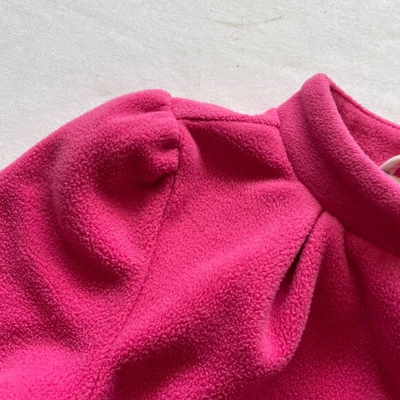 Gymboree Pink Fleece A-line Coat size 12-18 Months - Picture 3 of 8